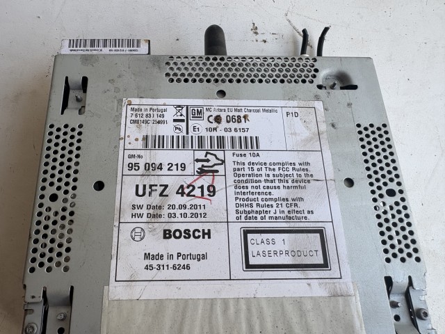 Opel Corsa D 2006-2014 Touch & Connect Rádió érintőképernyős