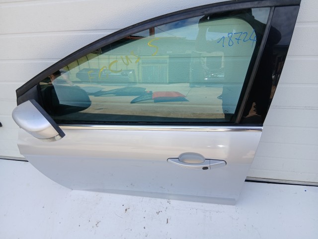 18724 Ford Focus Mk3 2011-2018 Bal első Ajtó Ezüst
