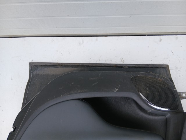 18715 Opel Zafira C 2011-2017 Jobb első  Ajtó Fekete Z22c a képen látható sérüléssel