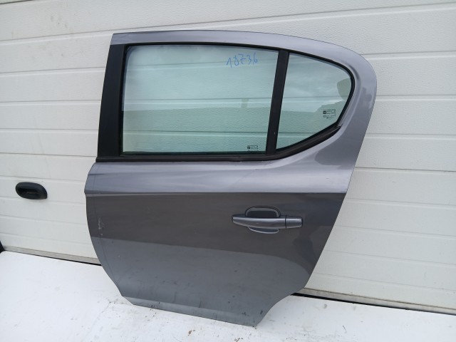 18736 Opel Corsa E Bal hátsó Ajtó Grafit