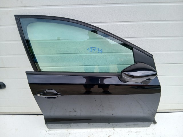 18734 Volkswagen Polo 6r 2009-2017 Jobb első Ajtó Fekete