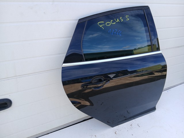18764 Ford Focus Mk3 2011-2018 Jobb hátsó Ajtó Fekete 5 ajtós