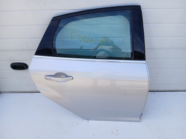 18751 Ford Focus Mk3 2011-2018 Ajtó Használt Jobb hátsó Ezüst 5 ajtós