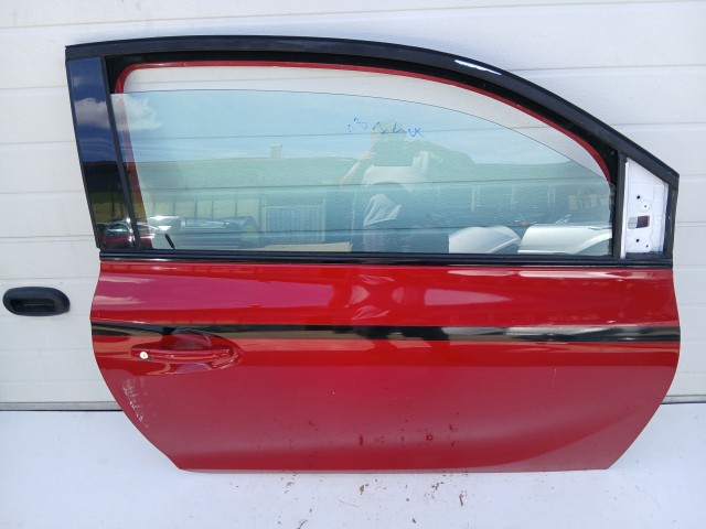 18754 Opel Adam 2012-2019 Jobb első Ajtó Piros Z50b