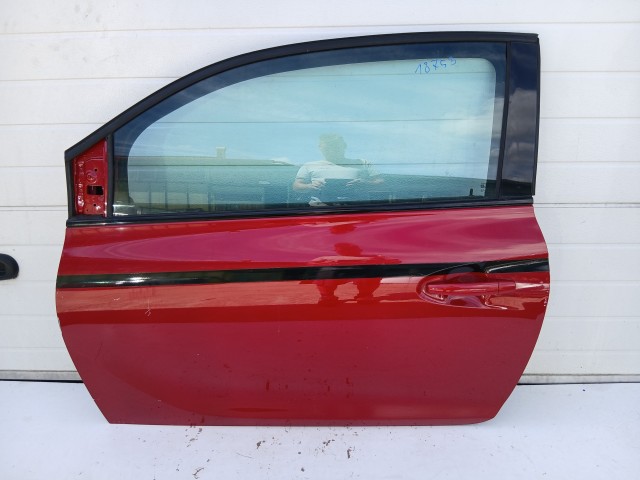 18753 Opel Adam 2012-2019 Bal első Ajtó Piros Z50b