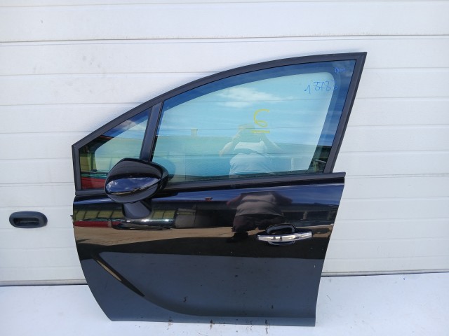 18783 Opel Meriva B 2010-2017 Bal első Fekete Ajtó Z22c