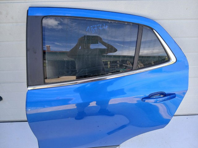 18774 Opel Mokka 2012-2019 Bal hátsó Ajtó Kék