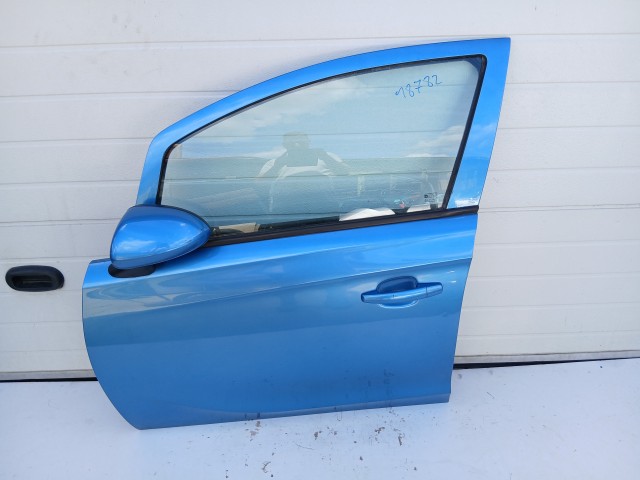 18782 Opel Corsa E 2014-2019 Bal első Ajtó Kék