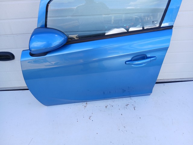 18782 Opel Corsa E 2014-2019 Bal első Ajtó Kék