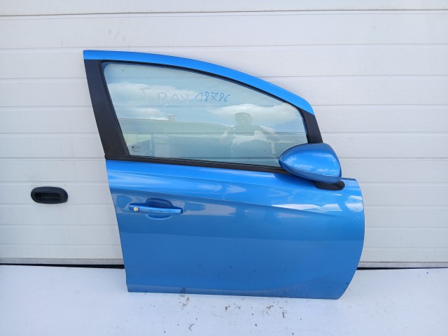 18786 Opel Corsa E Jobb első 2014-2019 Ajtó Kék