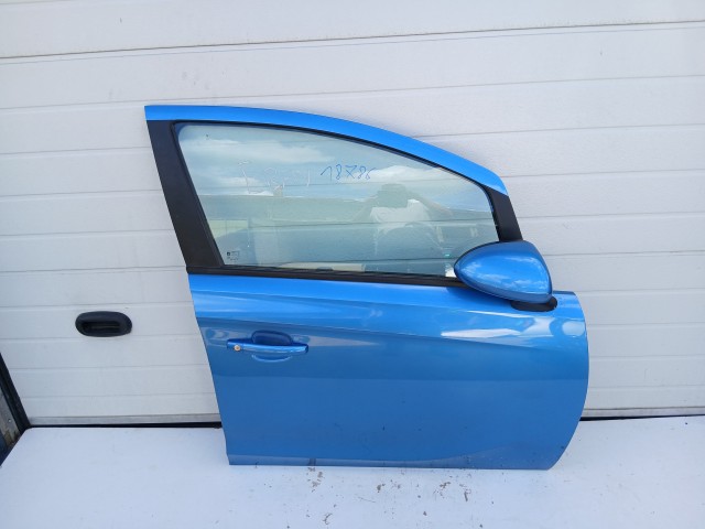 18786 Opel Corsa E Jobb első 2014-2019 Ajtó Kék