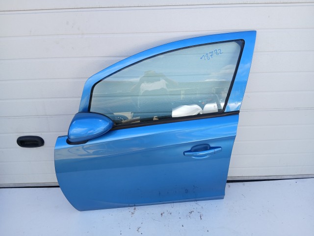 18785 Opel Corsa E 2014-2019 Jobb első Ajtó Kék