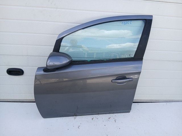 18756 Opel Corsa E 2014-2019 Bal első Ajtó Grafit
