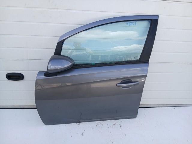 18756 Opel Corsa E 2014-2019 Bal első Ajtó Grafit