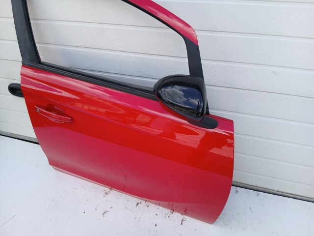 18779 Opel Corsa E 2014-2019 Jobb első Ajtó Piros Z50b