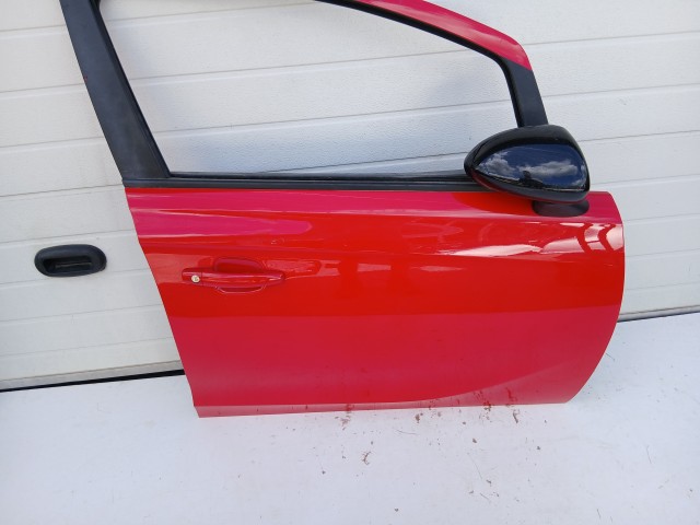 18779 Opel Corsa E 2014-2019 Jobb első Ajtó Piros Z50b