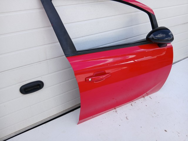 18779 Opel Corsa E 2014-2019 Jobb első Ajtó Piros Z50b