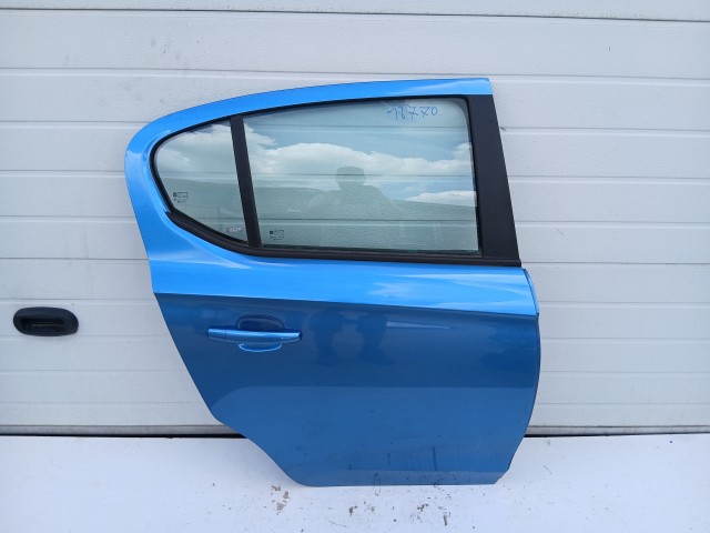 18770 Opel Corsa E 2014-2019 Jobb hátsó Ajtó Kék