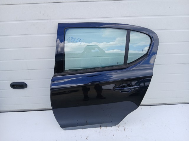 18765 Opel Corsa E 2014-2019 Bal hátsó  Ajtó Kék 5 ajtós