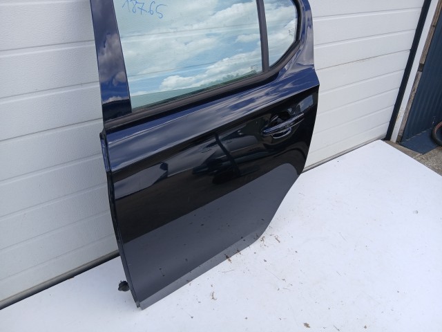 18765 Opel Corsa E 2014-2019 Bal hátsó  Ajtó Kék 5 ajtós