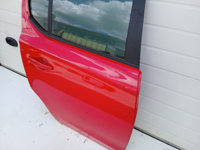 18768 Opel Corsa E 2014-2019 Jobb hátsó Ajtó Piros Z50b