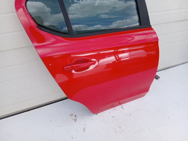 18768 Opel Corsa E 2014-2019 Jobb hátsó Ajtó Piros Z50b