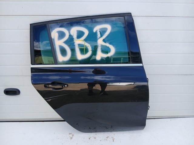 18784 Opel Zafira C 2011-2017 Jobb hátsó Ajtó Fekete Z22c