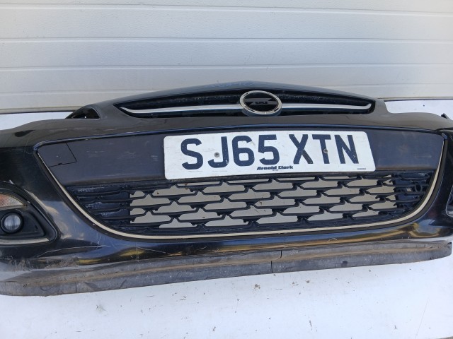 18810 Opel Astra J 2009-2015 első Lökhárító Fekete