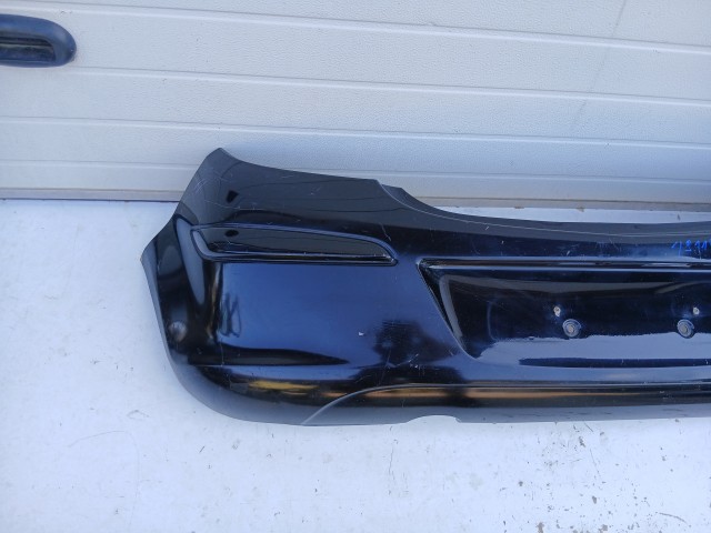 19115 Opel Corsa D 2006-2014 hátsó Lökhárító Fekete 5 ajtós