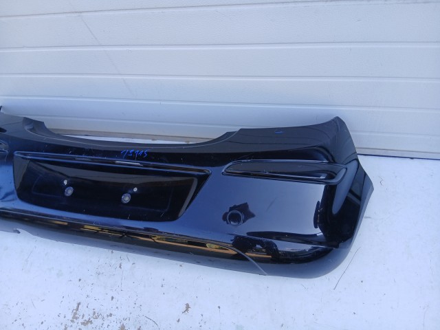 19115 Opel Corsa D 2006-2014 hátsó Lökhárító Fekete 5 ajtós
