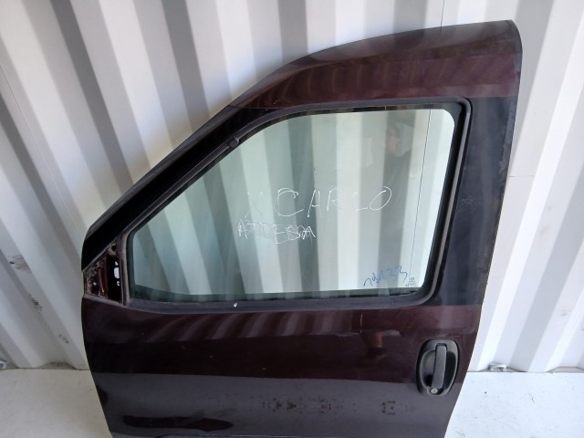 19133 Fiat Doblo III.  2009-2015 Bal első Ajtó Barna