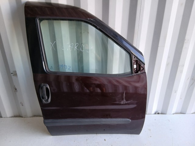 19132 Fiat Doblo III.  2009-2015 Jobb első Ajtó  Barna