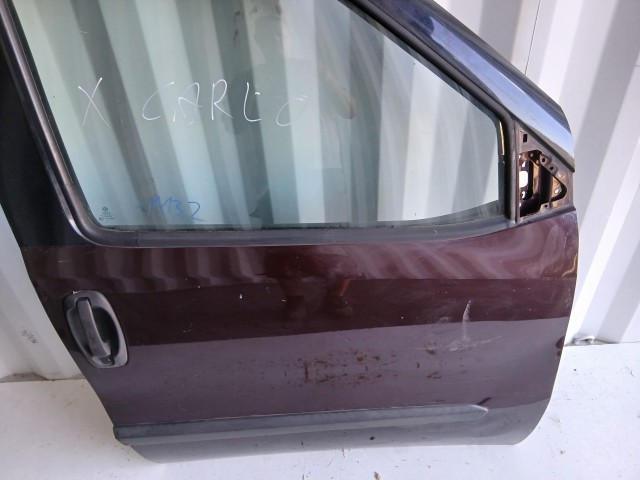 19132 Fiat Doblo III.  2009-2015 Jobb első Ajtó  Barna