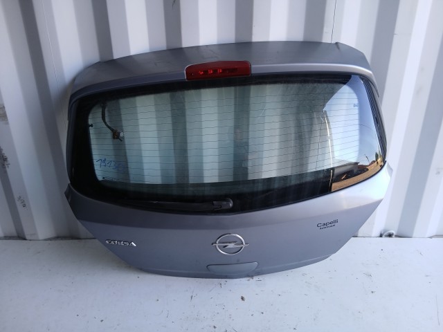 19130 Opel Corsa D 2006-2014 Csomagtérajtó Használt Kékesszürke Z163 5 ajtós