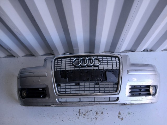 19127 Audi A3 8p 2003-2012 első Lökhárító Ezüst La7w