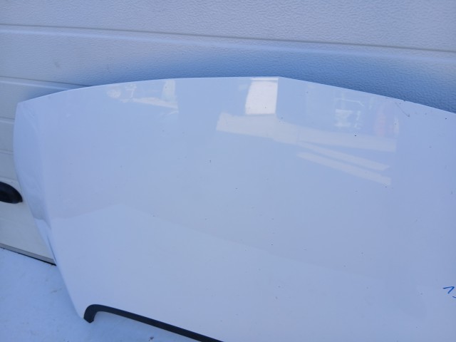 19165 Opel Astra J 2009-2015 Motorháztető Használt Fehér Y40r 