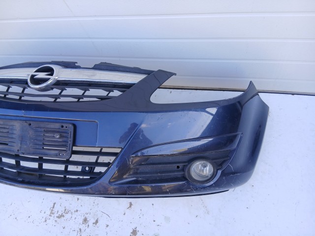 19161 Opel Corsa D 2006-2010 első Lökhárító  Metrókék Z168