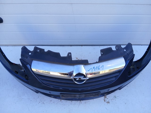 19161 Opel Corsa D 2006-2010 első Lökhárító  Metrókék Z168