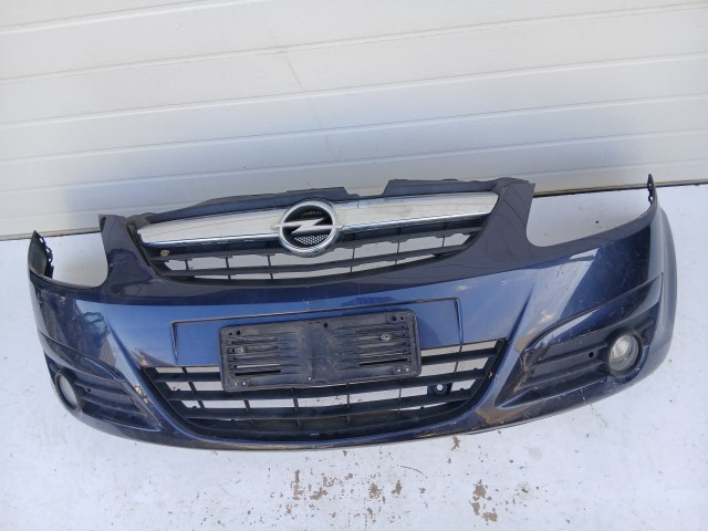 19161 Opel Corsa D 2006-2010 első Lökhárító  Metrókék Z168