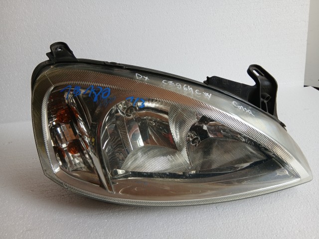 19180 Opel Corsa C 2000-2009 Jobb első Lámpa Fényszóró