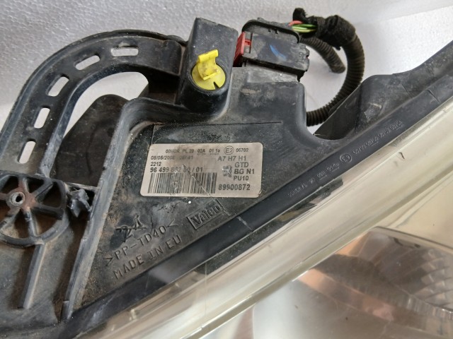 19220 Peugeot 207 2006-2014 Bal első Lámpa Fényszóró