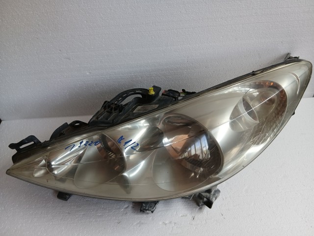 19220 Peugeot 207 2006-2014 Bal első Lámpa Fényszóró