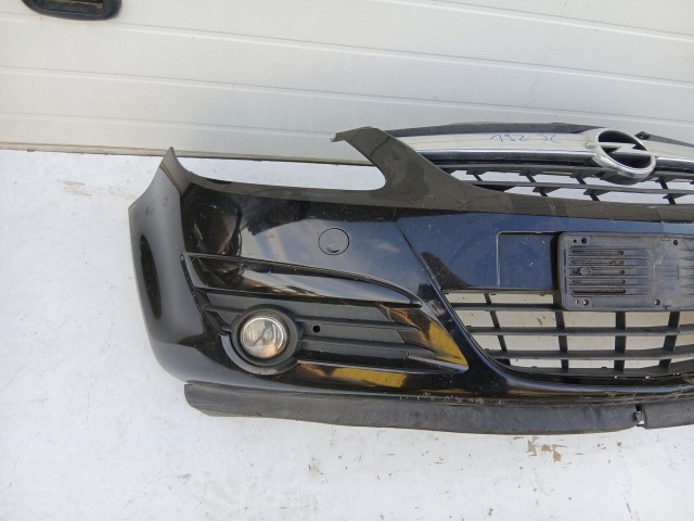 19292 Opel Corsa D 2006-2010 első Lökhárító  Fekete Z20r