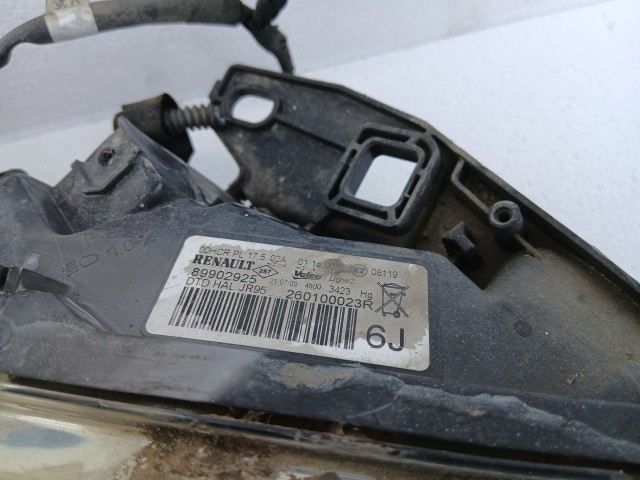 19253 Renault  Scénic III 2009-2015 Jobb első Lámpa Fényszóró