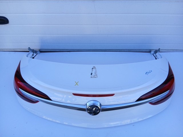 19460 Opel Cascada 2013-2018 Csomagtérajtó Használt Fehér Y40r