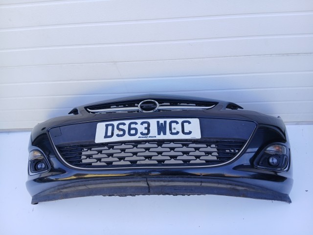 19491 Opel Astra J 2013-2015 első Lökhárító Facelift Fekete Z22C