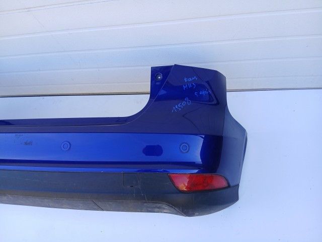 19508 Ford Focus Mk3 2011-2018 hátsó Lökhárító Kék 5 ajtós