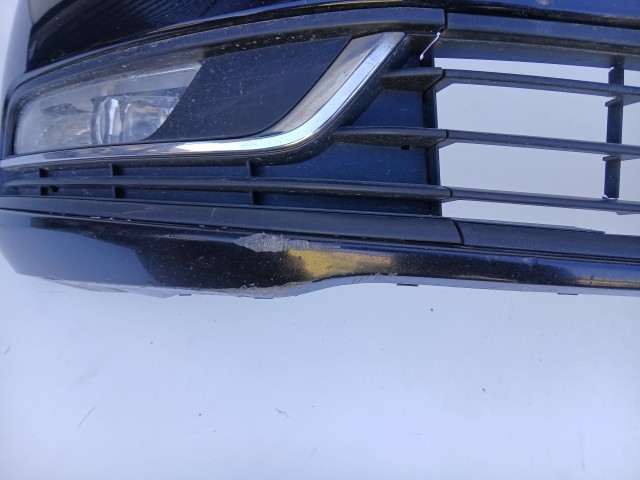19532 Volkswagen Passat B7 2010-2014 első Lökhárító Fekete  Lc9x