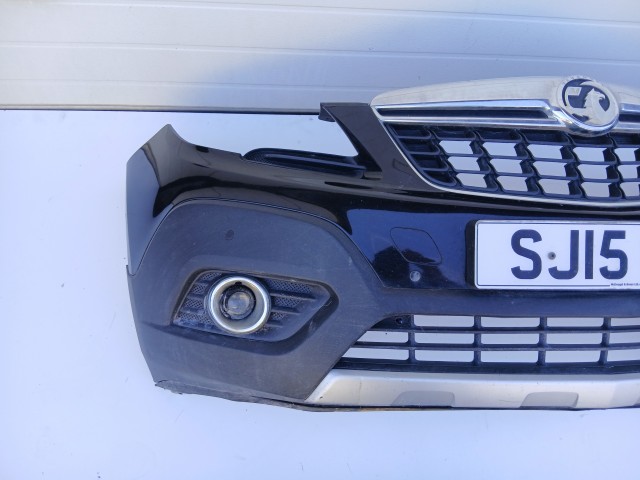 19531 Opel Mokka 2012-2019 első Lökhárító Fekete  Z22C