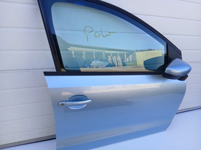 19544 Volkswagen Polo V 6r 2009-2017 Jobb első Ajtó Babakék 
